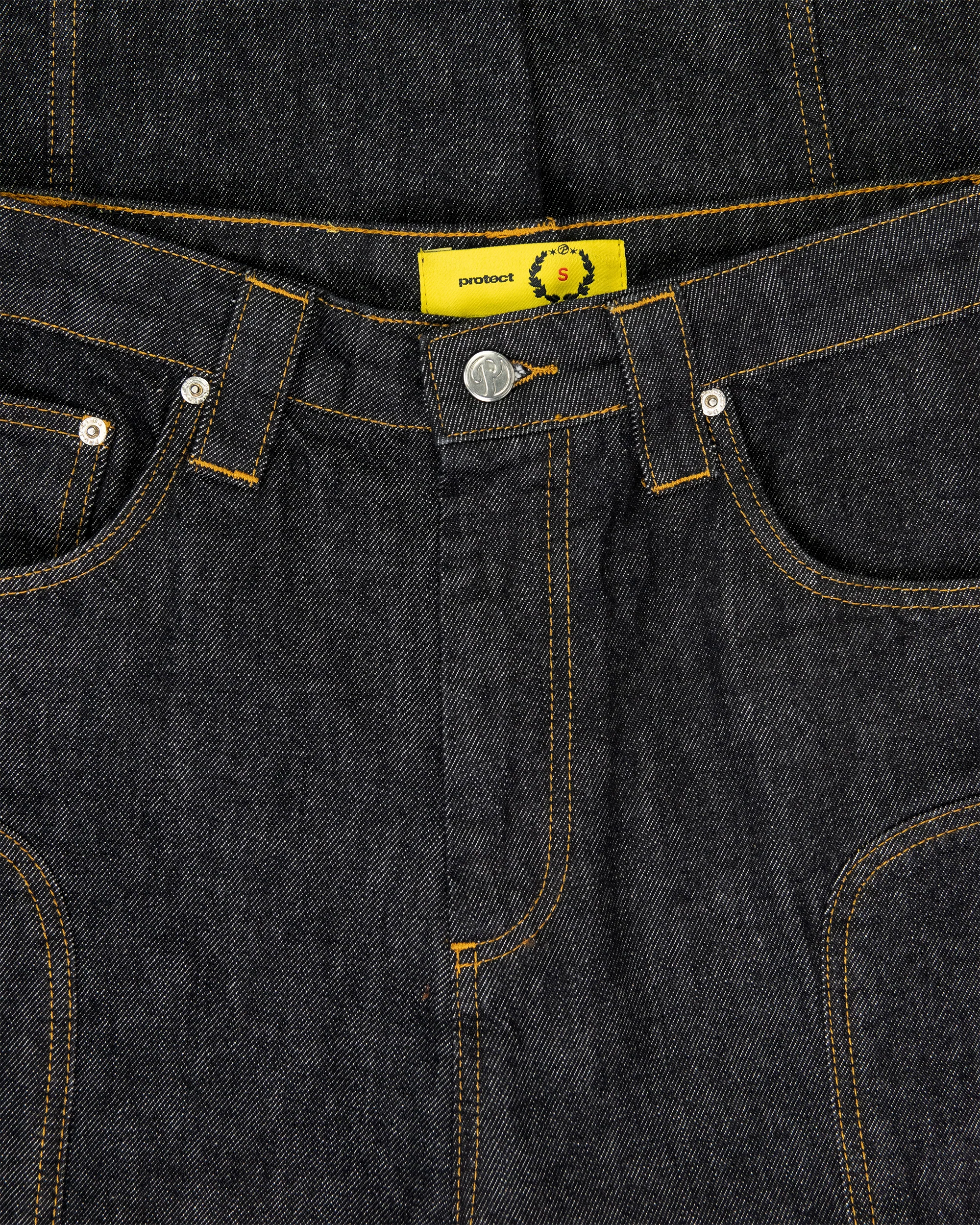 RAW BLACK PANEL DENIM - Image 9