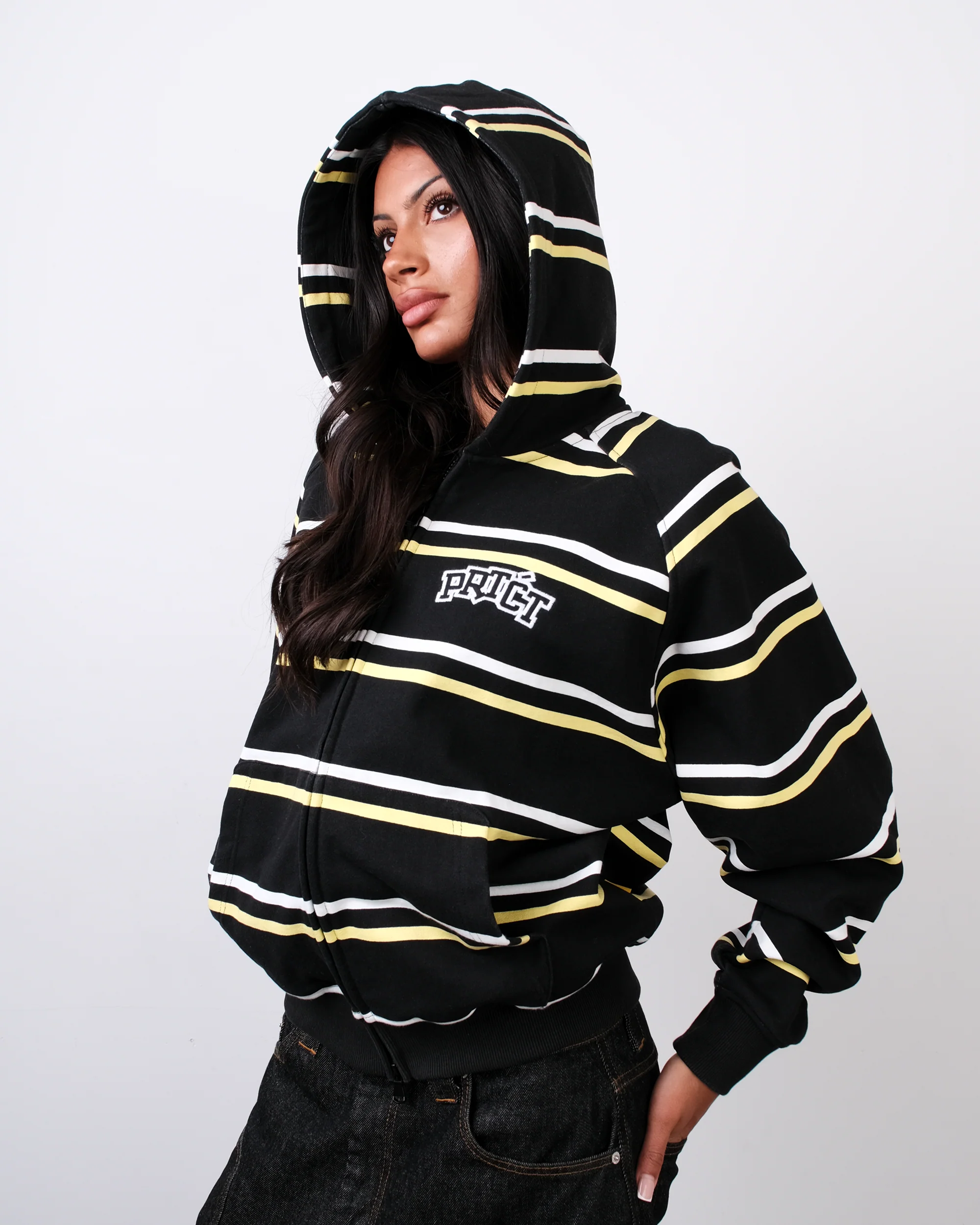 BLACK WIZ ZIP-UP HOODIE - Image 7
