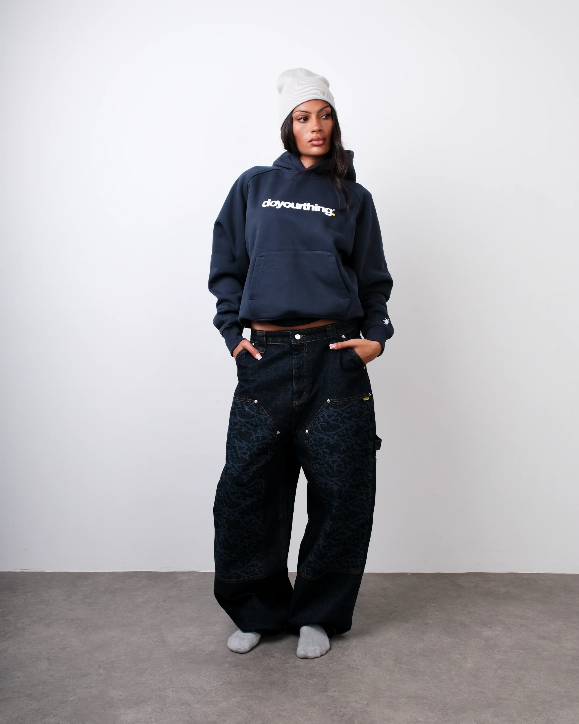 DYT NAVY HOODIE - Image 4