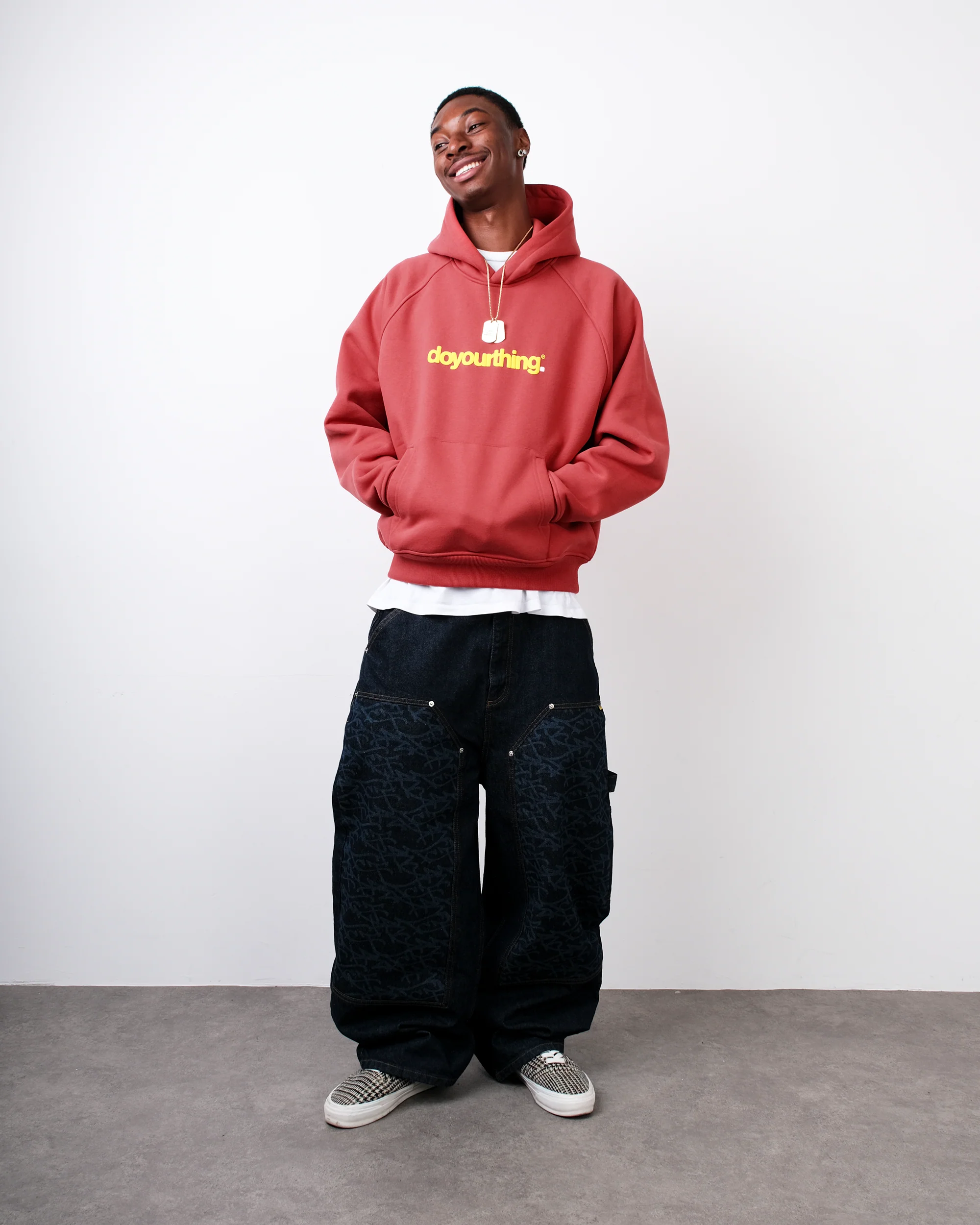 DYT WASHED BRICK HOODIE - Image 3