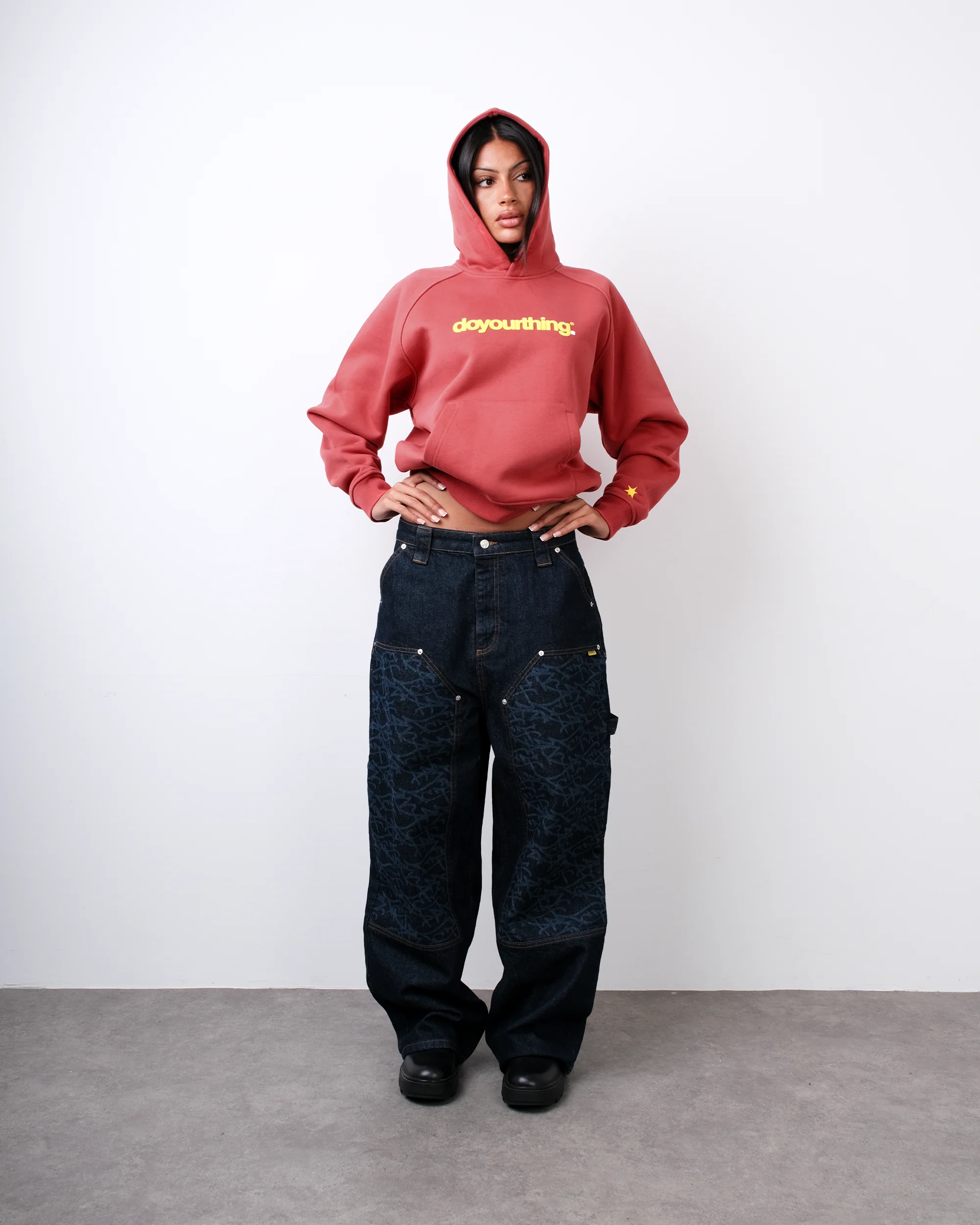 DYT WASHED BRICK HOODIE - Image 4