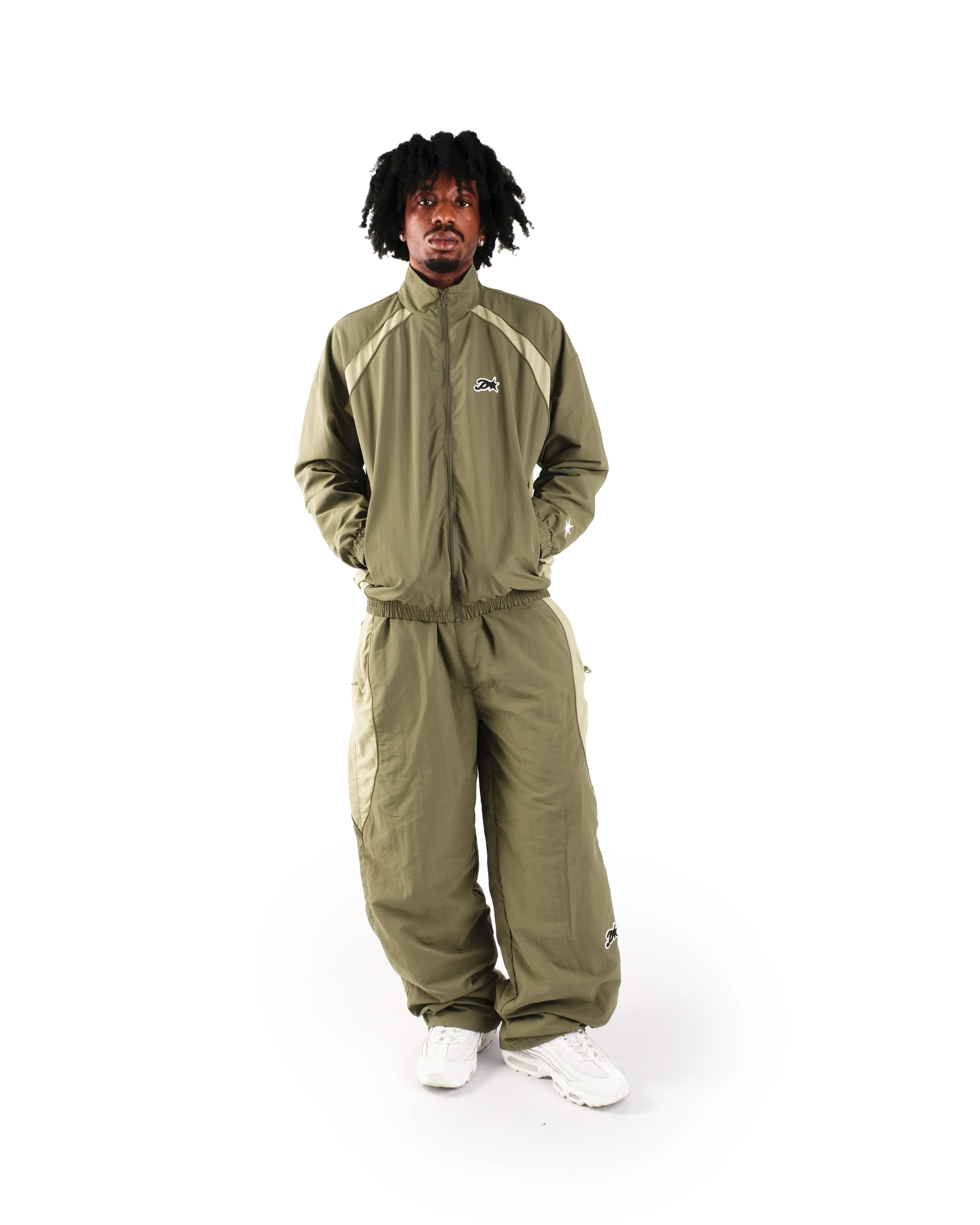 GREEN COACH TRACK PANTS - Image 4