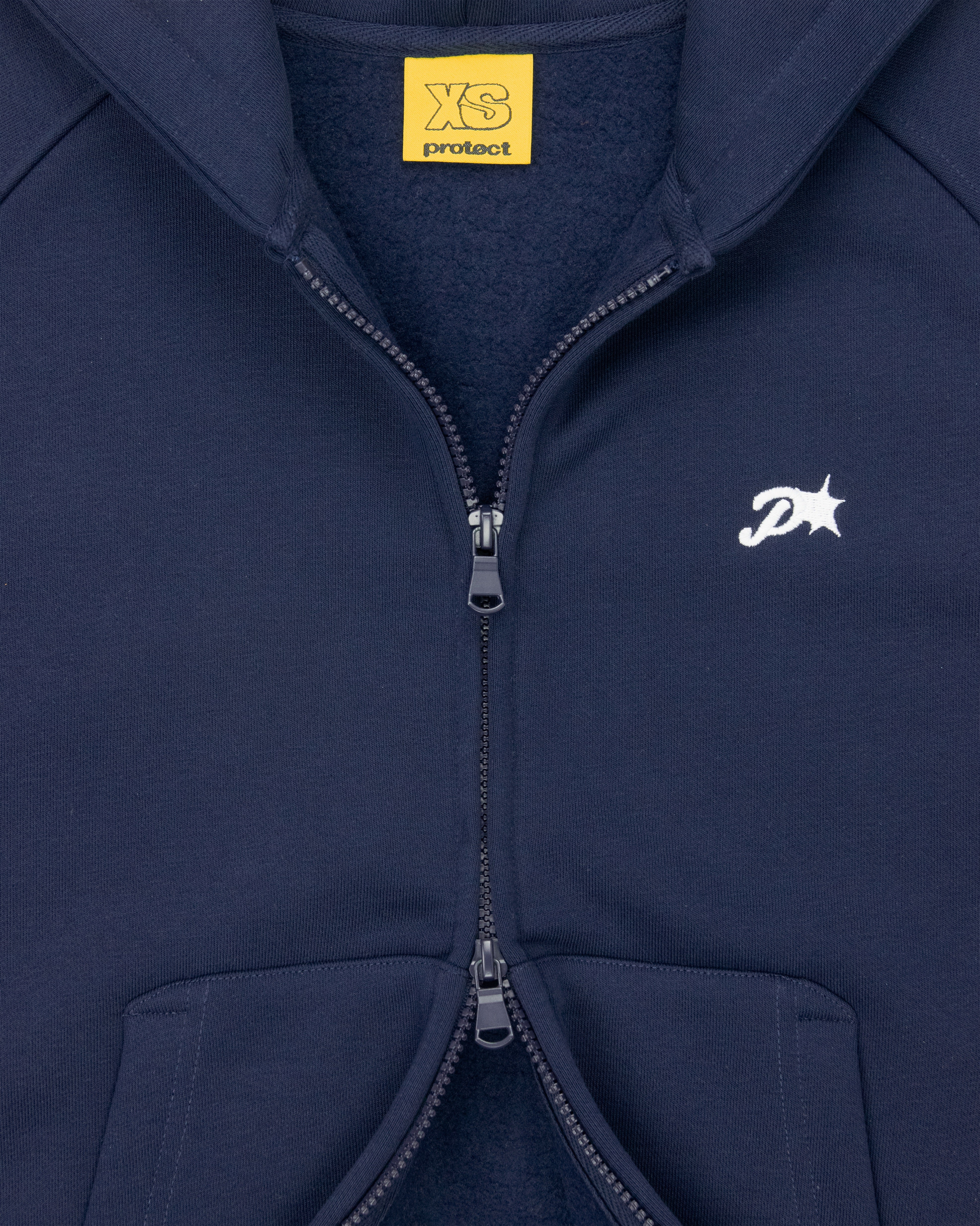 NAVY DAY2DAY ZIP-UP HOODIE - Image 8