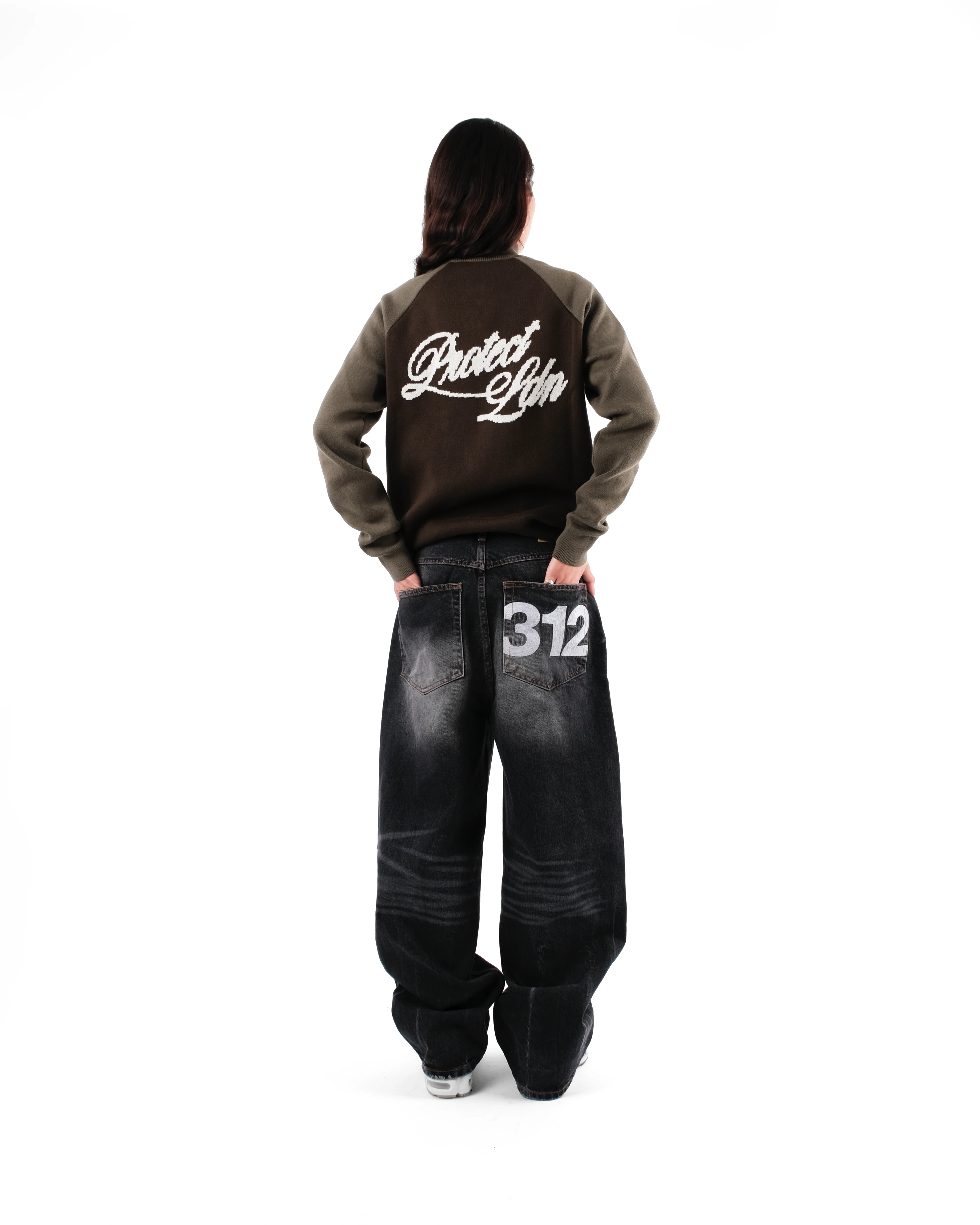 OLIVE/BROWN CYCLING KNIT - Image 7
