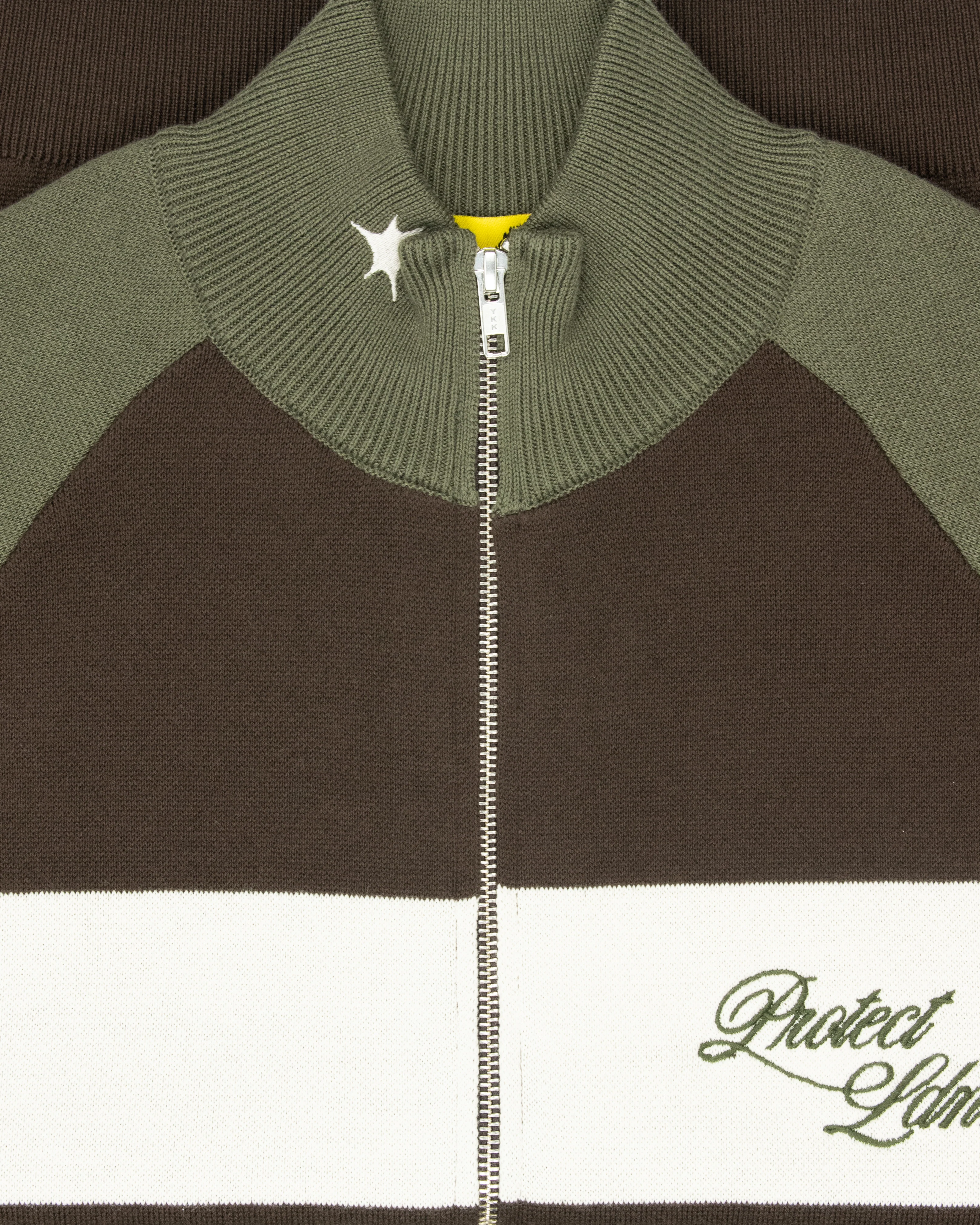 OLIVE/BROWN CYCLING KNIT - Image 8